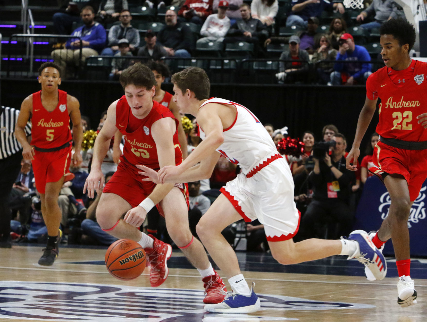 Gallery: Boys basketball Class 2A state final - Andrean vs. Linton-Stockton